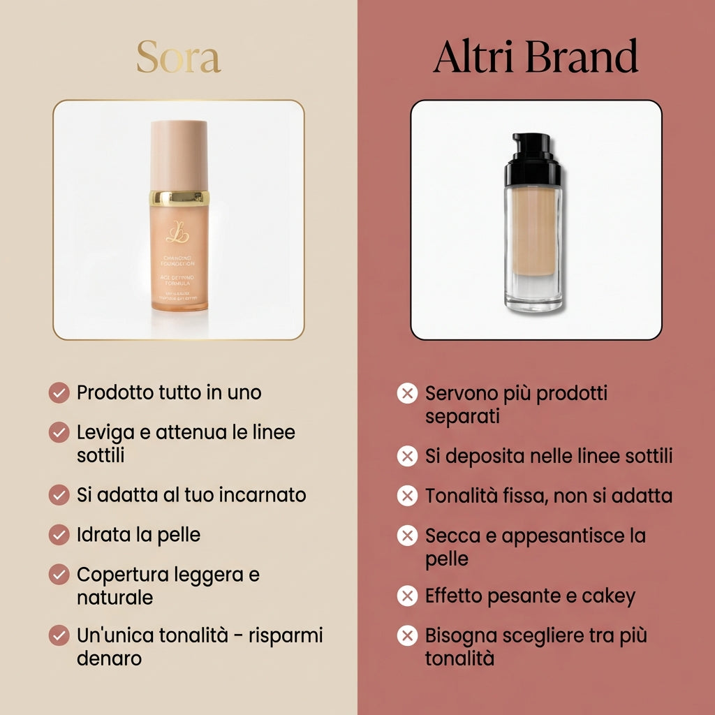 Sora-Fondotinta 4 in 1